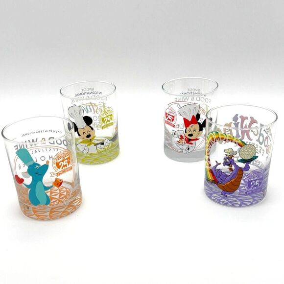 Disney's Epcot Food & Wine Festival Passholder 2020 Collector Glasses - Picture 1 of 11